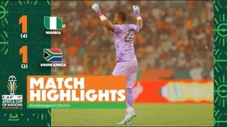 Nigeria vs South Africa  AFCON 2023 SEMIFINALS HIGHLIGHTS  02072024 [upl. by Irrab]