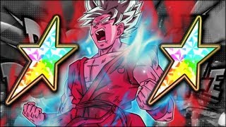 A REPRESENTATIVE OF UNIVERSE 7 100 RAINBOW STAR SSB KAIOKEN GOKU SHOWCASE DBZ Dokkan Battle [upl. by Emma]