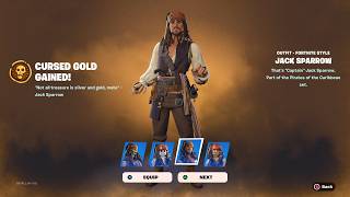 How to unlock JACK SPARROW EARLY in Fortnite [upl. by Desireah]