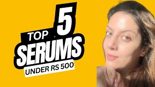 Top 5 serums for pigmentation amp two toned skin under Rs 500  Nipun Kapur [upl. by Nhtanhoj]