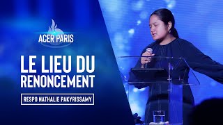 Le lieu du renoncement  Responsable Nathalie PAKYRISSAMY  CULTE 1 [upl. by Chiaki]