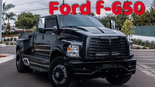 Crew Cap Super Truck  Ford F650 HYPERION  First Look Exterior amp Interior  4K [upl. by Adnilab396]