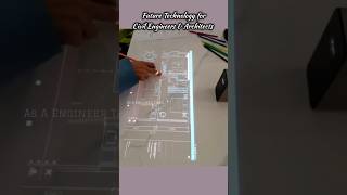 Portable laser beam scanning laser projector 📽️🧭 with Touch screen😍🏗️📷 shorts trending civil [upl. by Light]