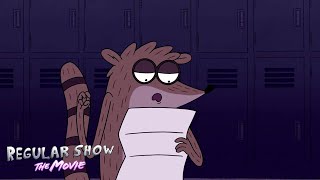 Regular Show  Rigby Reads His Rejection Letter  Regular Show The Movie [upl. by Buckley]