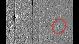 Wheellike UFO found intercepting solar flare by NASA [upl. by Sillsby]