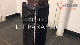 Tuto lit parapluie [upl. by Lokkin]