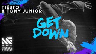 Tiësto amp Tony Junior  Get Down Official Visualizer [upl. by Damal]