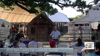 2023 Dunn County Livestock Auction [upl. by Hrutkay]