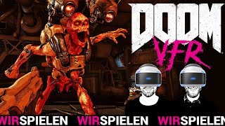 Nicht nachmachen Wir spielten quotDoomquot in VR bis die Augen brannten  WIRSPIELEN [upl. by Zillah]