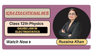 Gauss Law in Electrostatics [upl. by Akiemahs484]