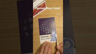 Pantone Deep Cobalt pantonechallenge journaling journaltherapy collage paperasmr 1분다꾸 [upl. by Benedikt232]