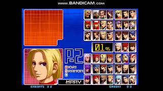 king of fighters 2002 magic plus 2 with my cousin no commentary part 3 hes player 2 im player 1 [upl. by Nnylyak]