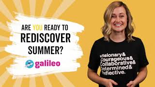 Rediscover Summer at Camp Galileo [upl. by Atteyram]