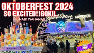 OKTOBERFEST 2024 AT MUNCHEN SO EXCITED 😭😭😭😭 [upl. by Ylloj]