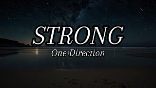 One Direction  Strong Lyrics [upl. by Oicor481]