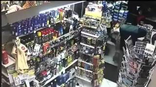 Drunk guy kicks a Robbers ass [upl. by Latouche255]