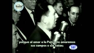 Discurso de Perón el 17 de octubre de 1945  HD [upl. by Adnahsed]