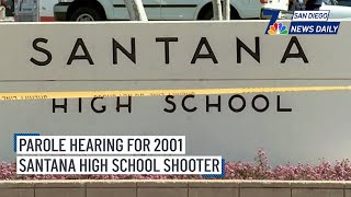 Tue Sept 10  First parole hearing for 2001 Santana High School shooter  NBC 7 San Diego [upl. by Varini910]