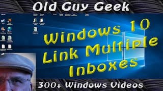 Windows 10 Tip  Link Multiple Inboxes in the Mail App [upl. by Katzen766]