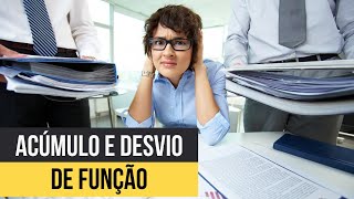 ACÚMULO E DESVIO DE FUNÇÃO E EQUIPARAÇÃO SALARIAL [upl. by Deer384]