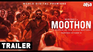 Moothon Telugu Trailer  Nivin Pauly Sobhita Dhulipala Roshan Mathew  AHA World Digital Premiere [upl. by Reteip752]