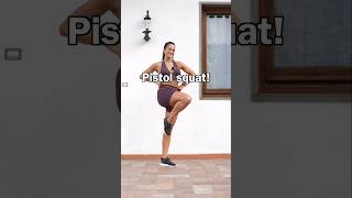 PISTOL SQUAT TUTORIAL  progressione per eseguire il tuo primo [upl. by Ynaffit]