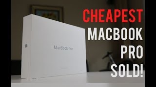 Unboxing the CHEAPEST MacBook Pro EVER  refurbished 2016 [upl. by Enale]