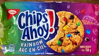 CHIPS AHOY RAINBOW COOKIES UNBOXING amp REVIEW  CHRISTIE’s [upl. by Tanitansy]