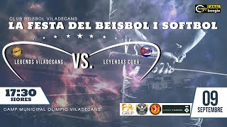 LFDBS 2023  3P LEGENS VILADECANS Vs LEYENDAS CUBA [upl. by Naarah]