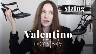 Valentino Rockstud Pumps Review  Sizing  Comfortable [upl. by Ruthi211]