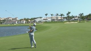 Rory McIlroy’s approach into water and club toss at the Cadillac Championship [upl. by Phonsa910]