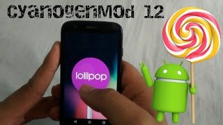 Esto es CyanogenMod 12 con Android 50 Lollipop en Moto G Xt1032 [upl. by Nnoved28]