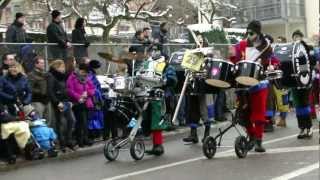 Fasnacht Guggerträffe Carnaval Uznach SG Switzerland  20012013  Teil 2 [upl. by Ahtekahs]