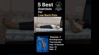 Low back pain relief exercises [upl. by Ahsym]