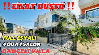 Fiyat Düştü Didim Merkezde Müstakil Bahçeli Full Eşyalı 41 Teraslı Villa  No176 [upl. by Helsell718]