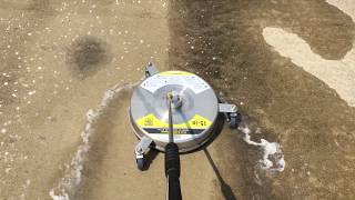 SurfaceMaxx Pro 4500 PSI Surface Cleaner Performance Test with 3200 PSI Pressure Washer [upl. by Nylirrej]