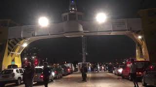 Last 1963 Woolwich Ferry  James Newman arrives for the last time [upl. by Hpesojnhoj]