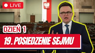 🔴19 posiedzenie Sejmu RP dzień pierwszy 9 października 2024  Transmisja na ŻYWO z obrad Sejmu 🔴 [upl. by Lan]