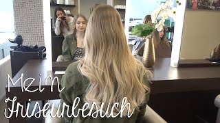 NEUE HAARE  Balayage  lange Haare ab  Friseurbesuch Vlog [upl. by Miki]