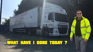 HGV CLASS 1 CE DRIVING TEST  WHAT HAVE I DONE TODAY [upl. by Lerim]