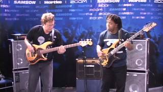 Victor Wooten amp Stu Hamm  Hartke NAMM [upl. by Anire]