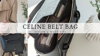 CELINE NANO BELT BAG REVIEW  What fits pros and cons  Worth it [upl. by Rehtnug]