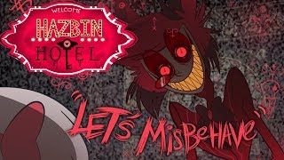 HAZBIN HOTEL quotLETS MISBEHAVEquot CLIP NOT FOR KIDS [upl. by Huesman]