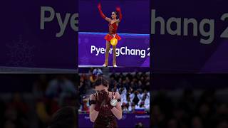 History repeats itself❤️‍🩹alexandratrusova annashcherbakova olympics olympicgames figureskating [upl. by Attenal]