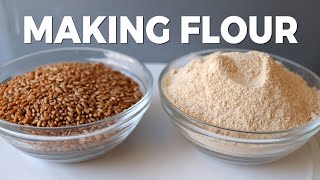 How to Make Your Own Flour in a Blender  Cooking Basics [upl. by Lincoln]