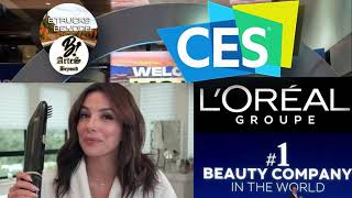 CES 2024 L´ORÉAL  EVA LONGORIA [upl. by Nerrot178]