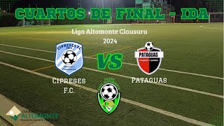 Cipreses FC VS Pataguas Cuartos de Final Ida  Clausura 2024 [upl. by Doughman]