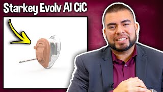 Unboxing The Starkey Evolv AI CIC Hearing Aid [upl. by Akimas]