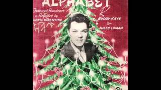 Dickie Valentine  Christmas Alphabet  1955 [upl. by Saito]