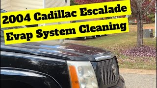 2004 Cadillac Escalade Vlog Ep1 Evap System Cleaning [upl. by Duester]